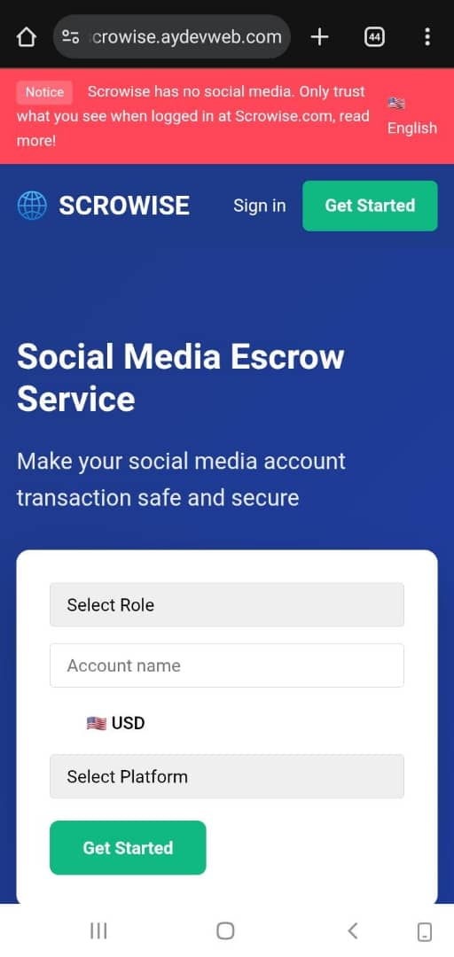 Advanced Escrow Website Script